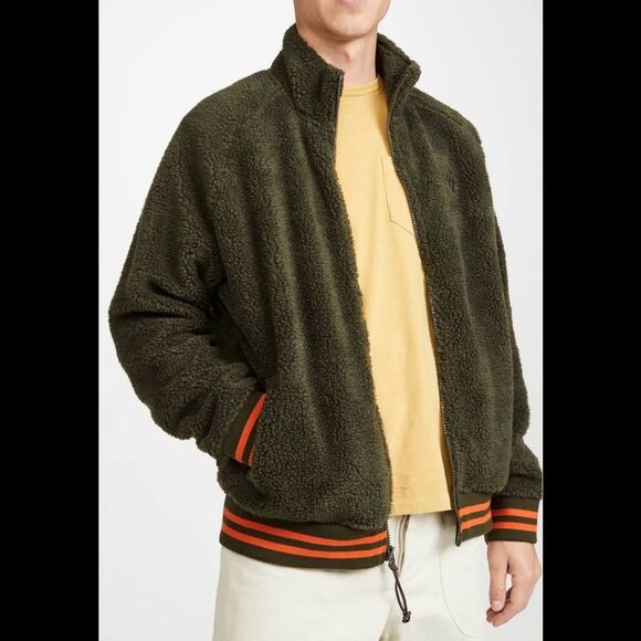 Polo Ralph Lauren Men's Vintage Sherpa Zip-Front Knit Jacket Sweatshirt Size XL - Picture 1 of 15